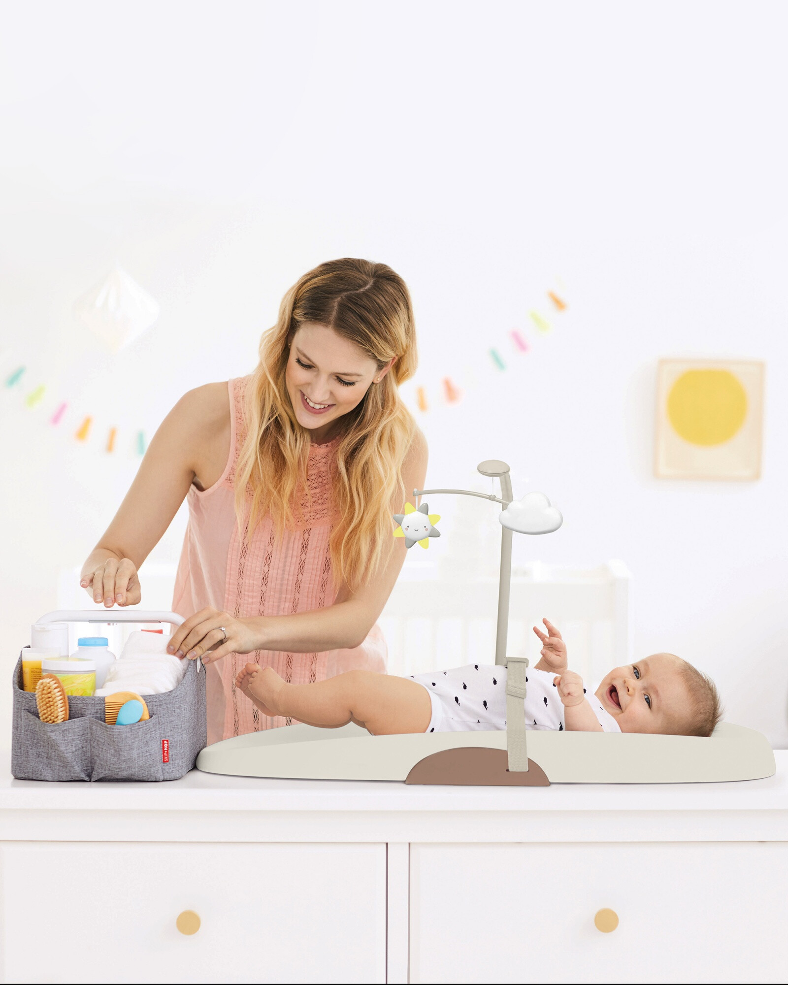 Cambiador impermeable para bebés Sin color