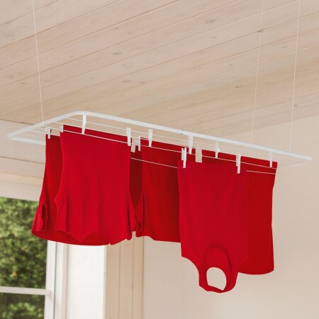TENDEDERO ROPA DE TECHO ACERO MOR 15KG TENDEDERO ROPA DE TECHO ACERO MOR 15KG