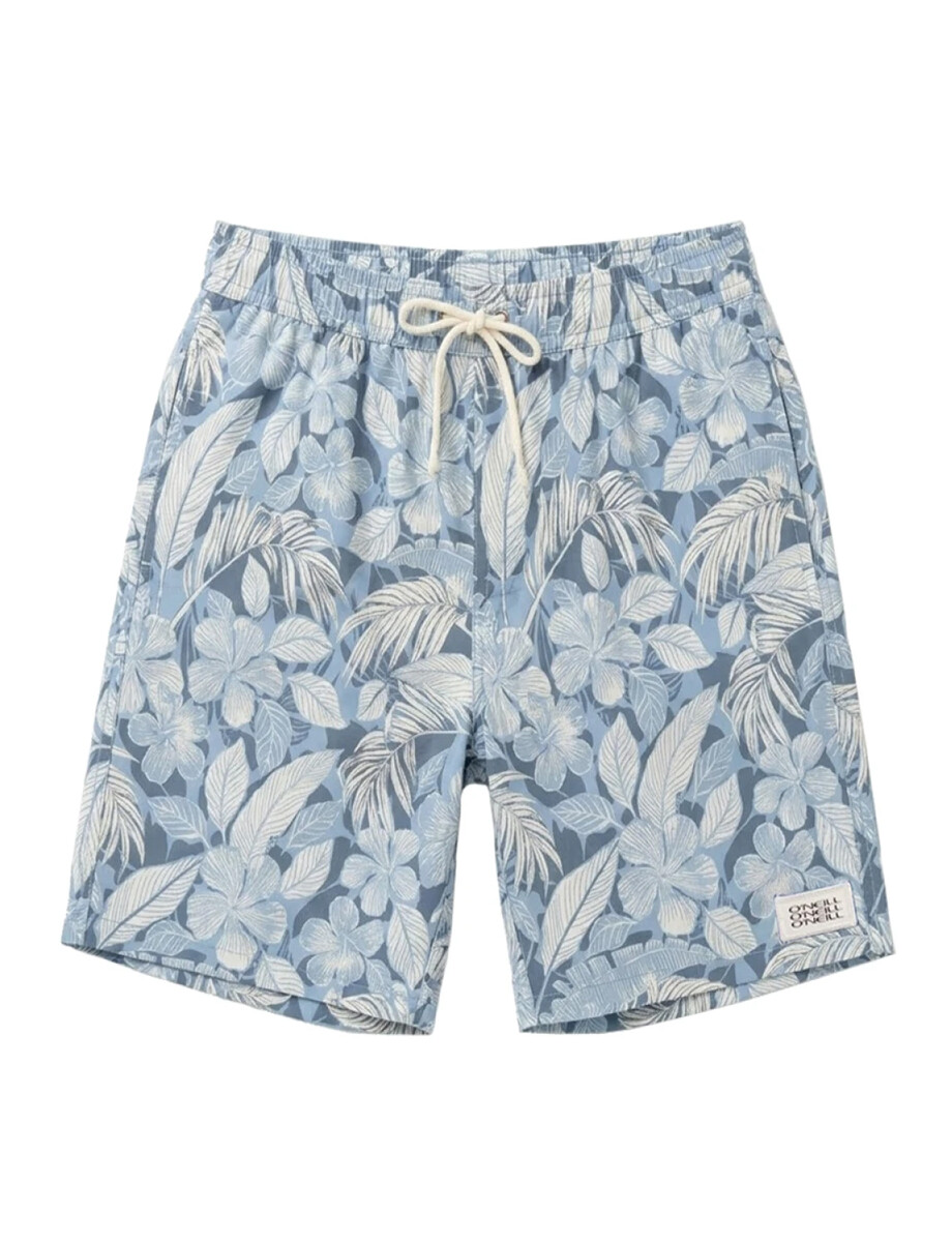 Short O'Neill Tropical Floral 