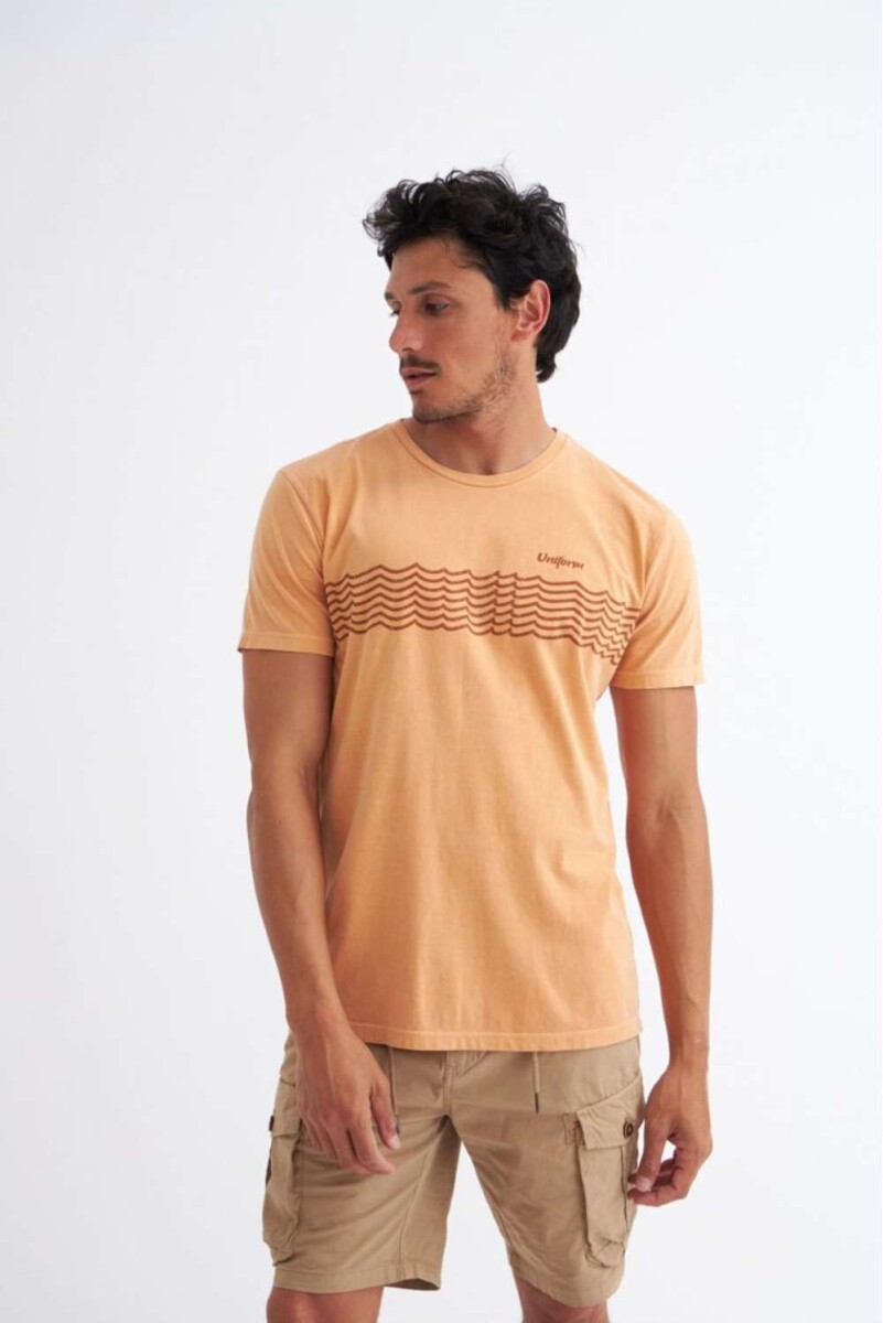 Remera Huck - Naranja 