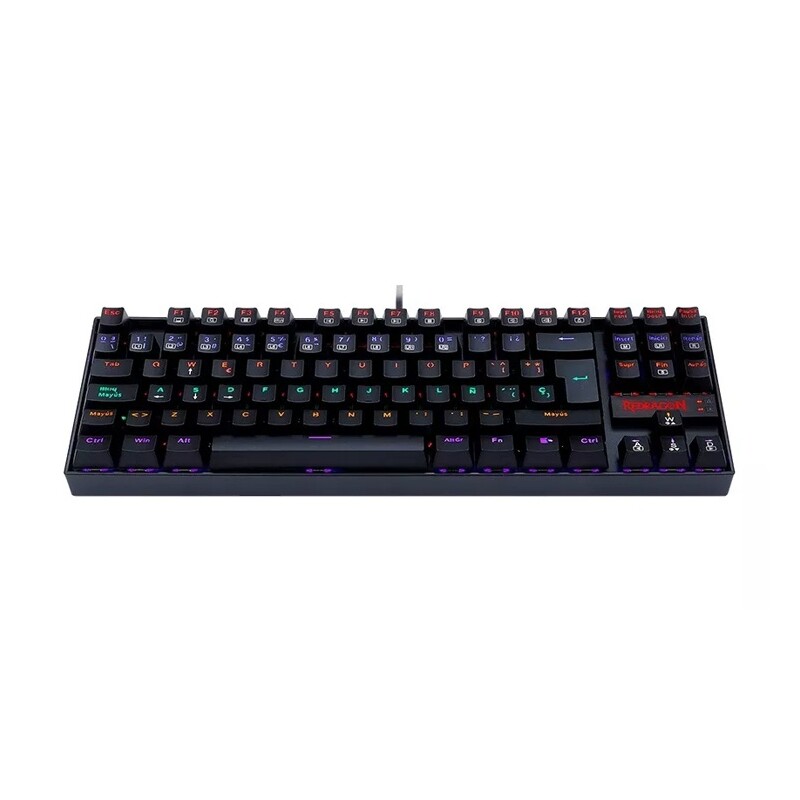 Teclado Gamer Redragon K552 Kumara Rainbow Black Switch Red Teclado Gamer Redragon K552 Kumara Rainbow Black Switch Red