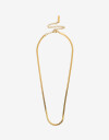Collares Cortos Metal Set De Collares De Acero - Dorado