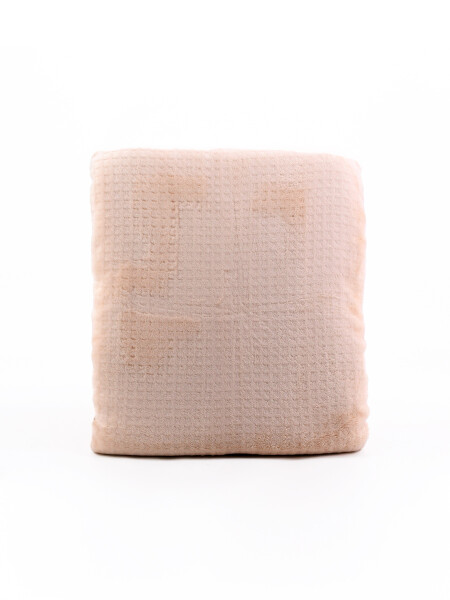 MANTA SHERPA 2 PLAZAS BEIGE