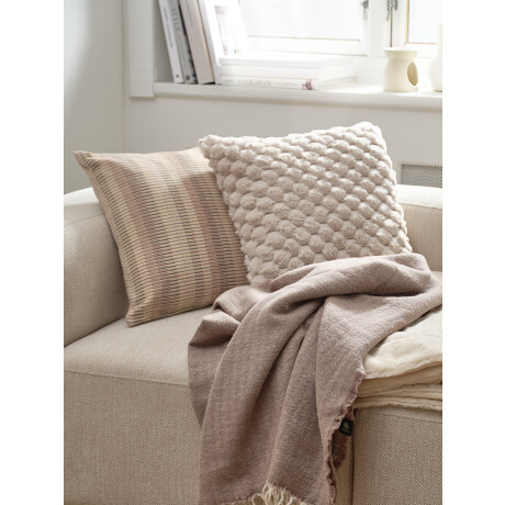 Almohadon Hvidblomme 45X45 Pelo Beige