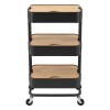 ORG METAL NEGRO/RUE 3 NIV Unica