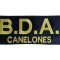 Parche bordado para chaleco B.D.A CANELONES Brigada Departamental Antidrogas