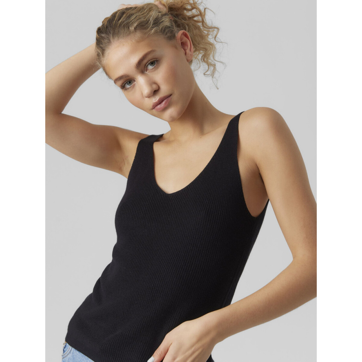 VMNEWLEX SUN SL TOP GA NOOS - BLACK 