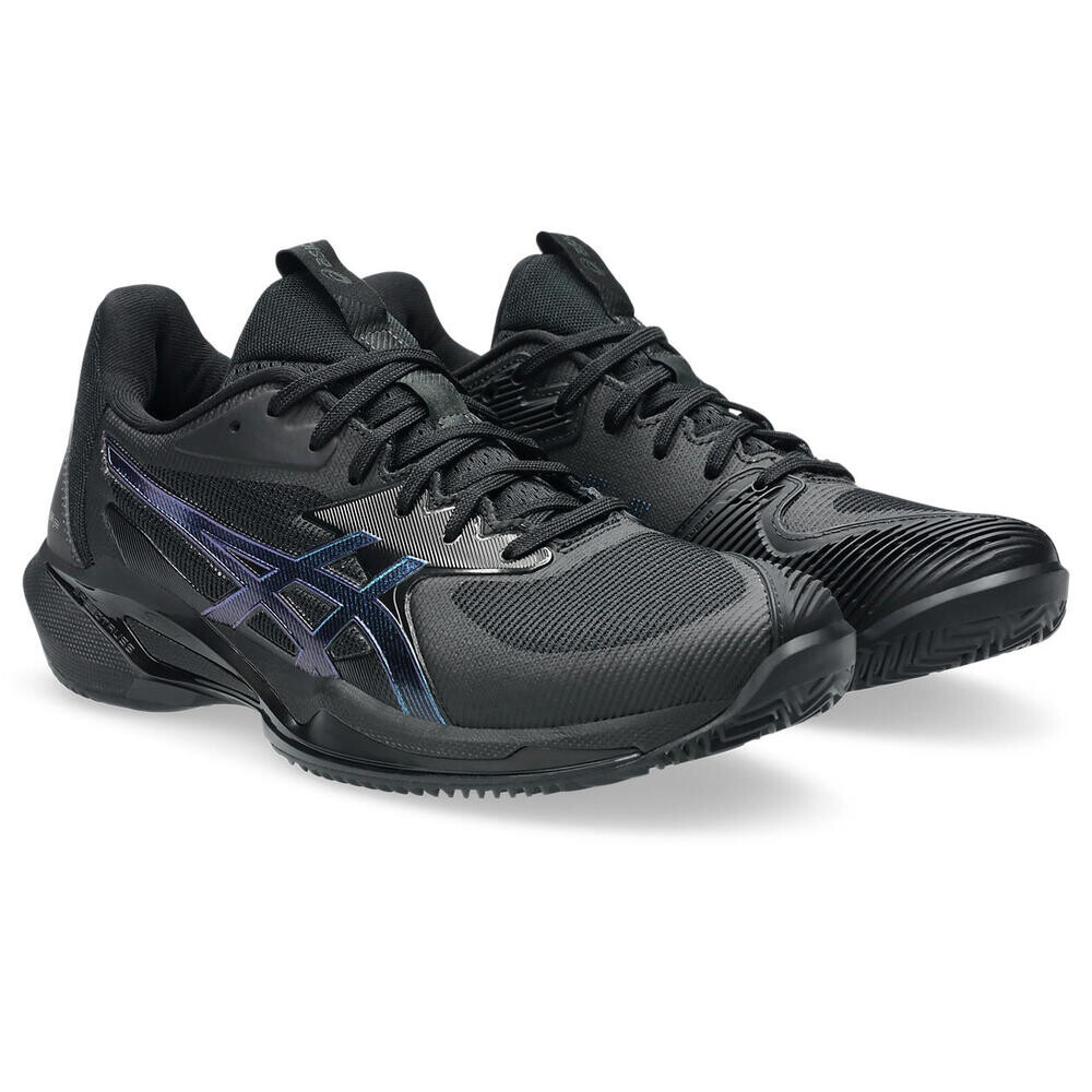 Zapatillas Tenis Solution Speed FF 3 Clay Night Mujer Black/prism Blue