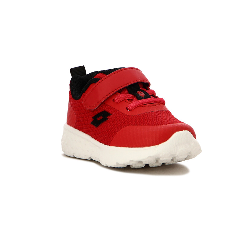 Lotto Champion Bebe-niño Unisex Con Velcro Rojo-negro Rojo-negro