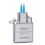Encendedor ZIPPO 65827 Plateado – 2 Llamas Torch 0