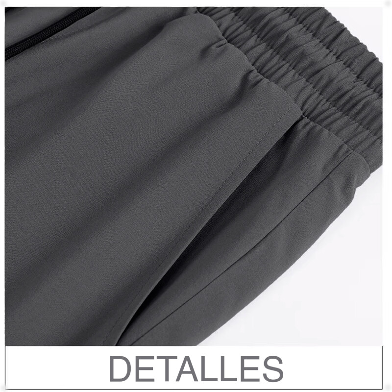 Short Bermuda Deportiva Casual Gris Claro