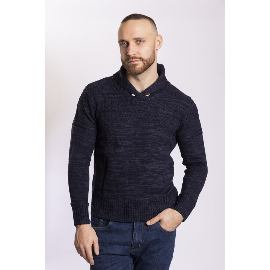 SNAKE SWEATER NAVY
