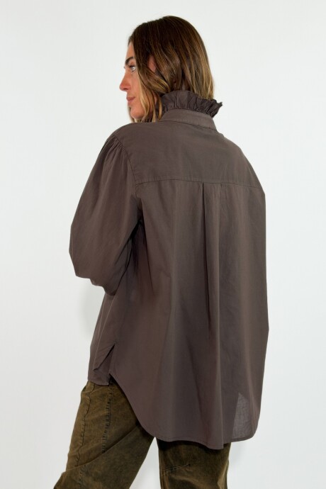 CAMISA CELINA Chocolate