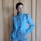 Camisa Berta Denim Celeste