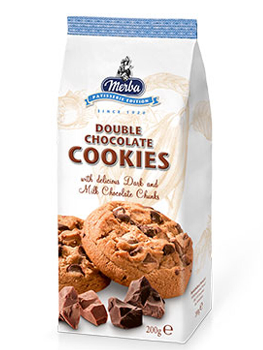 Doble chocolate cookies Merba 2x1 