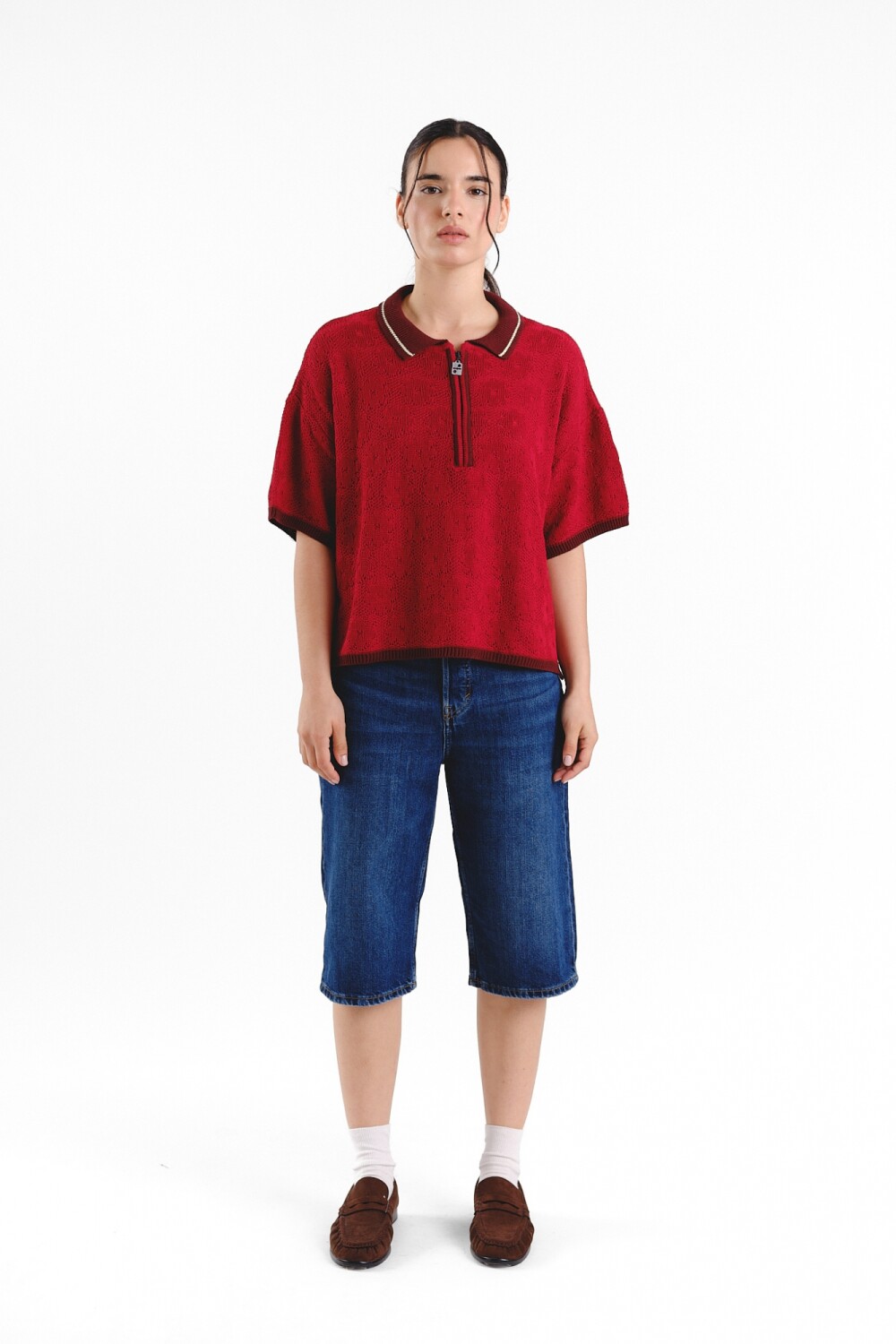 Remera Trébol Rojo