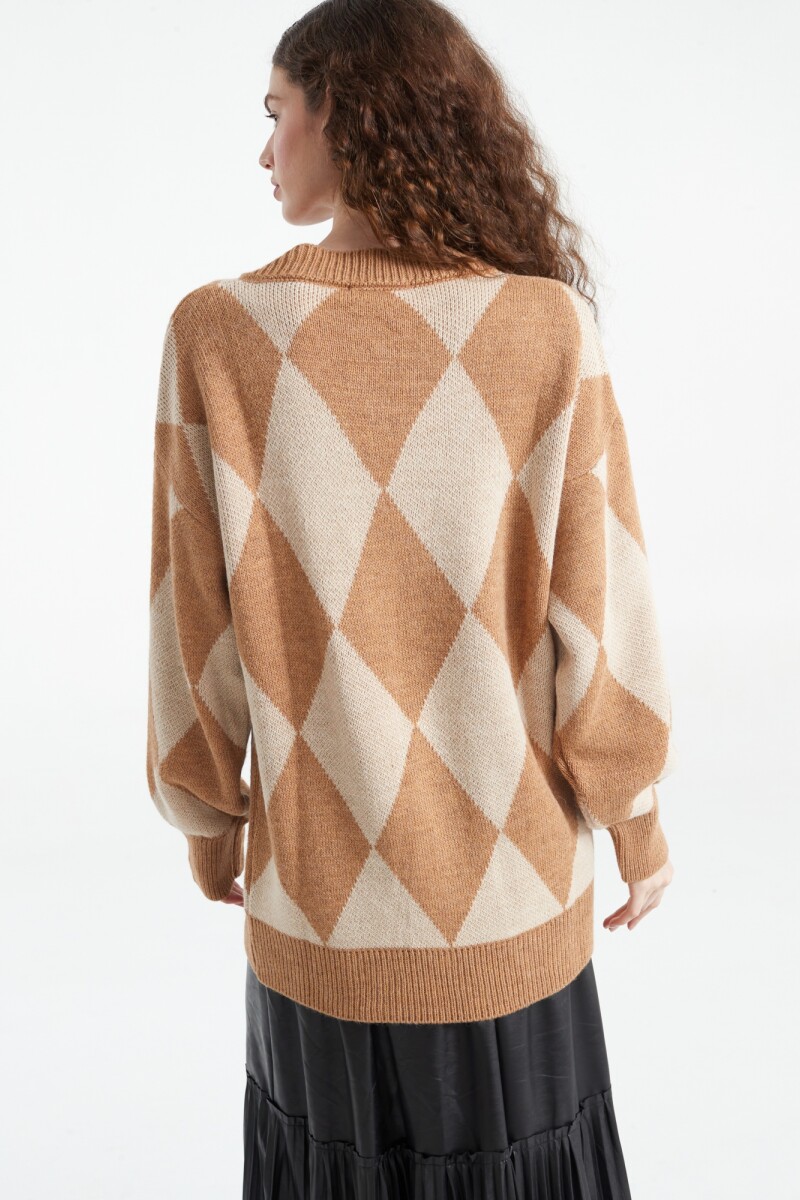 SWEATER TEJIDO Camel