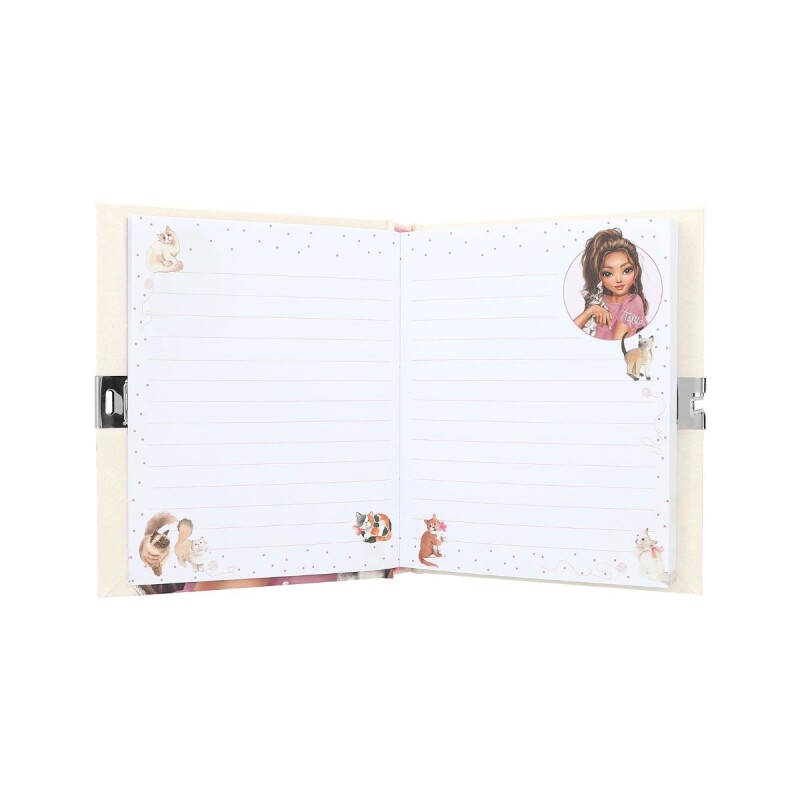 Diario íntimo con candado Kitty Diario íntimo con candado Kitty