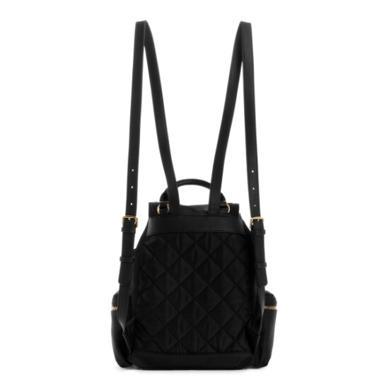 Mochila Guess Eco Gemma Mediana Negro 0