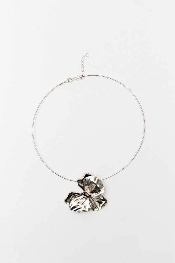 COLLAR SPIAGA Plateado