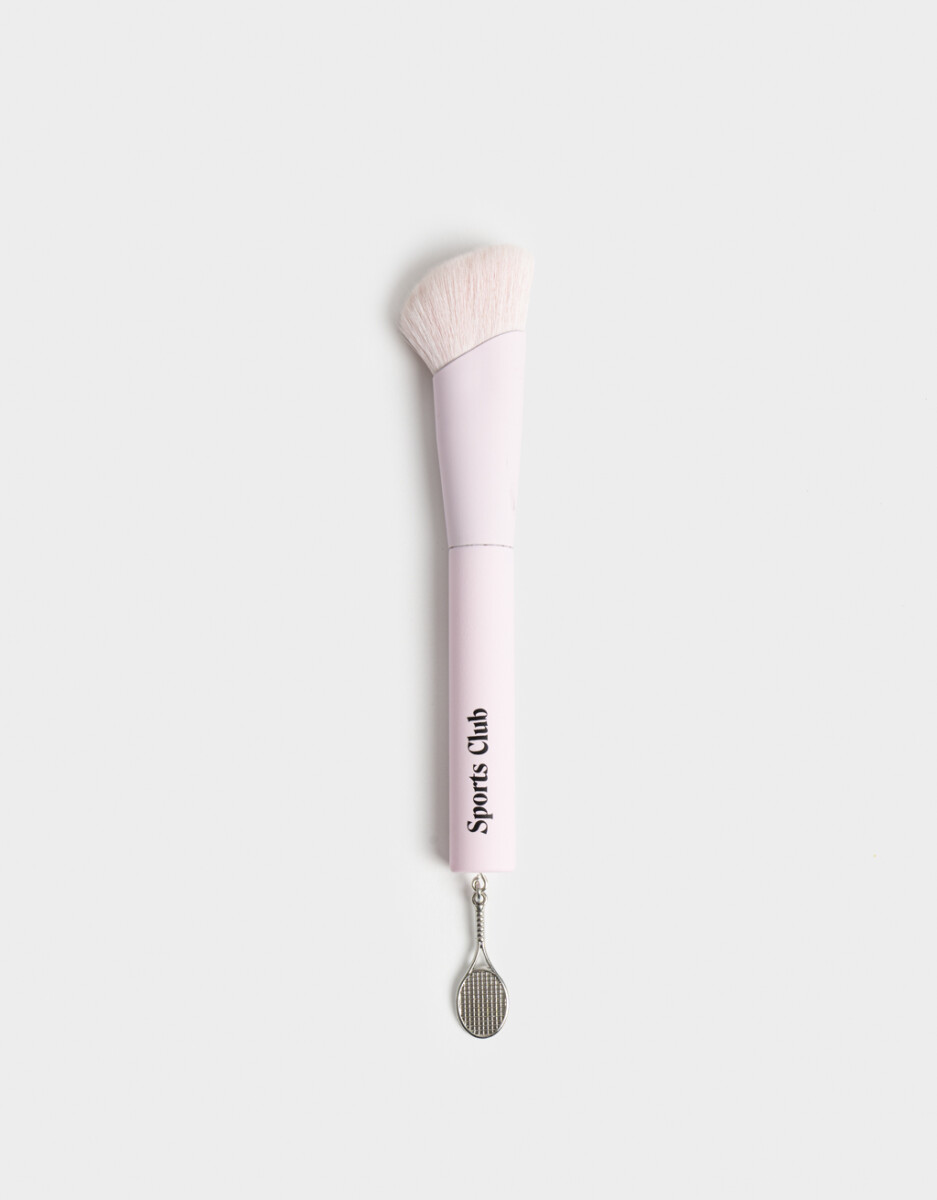 Brocha De Maquillaje Rosa Sports Club Co Charm De Paleta De Tenis 