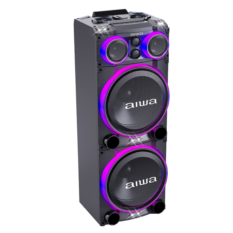 Torre de Sonido Bluetooth AIWA 4000W PMPO TWS con Graves potentes | AWPOC15 Torre de Sonido Bluetooth AIWA 4000W PMPO TWS con Graves potentes | AWPOC15