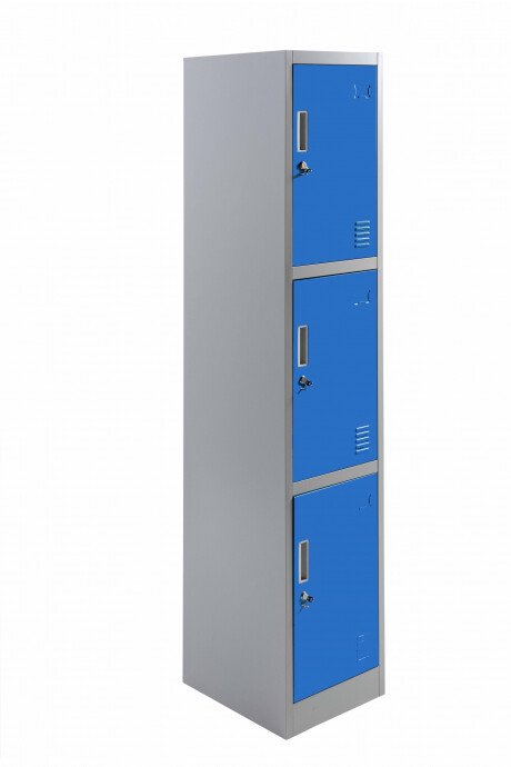 Guardabultos Locker Metálicos De 3 Puertas Guardarropas Guardabultos Locker Metálicos De 3 Puertas Guardarropas