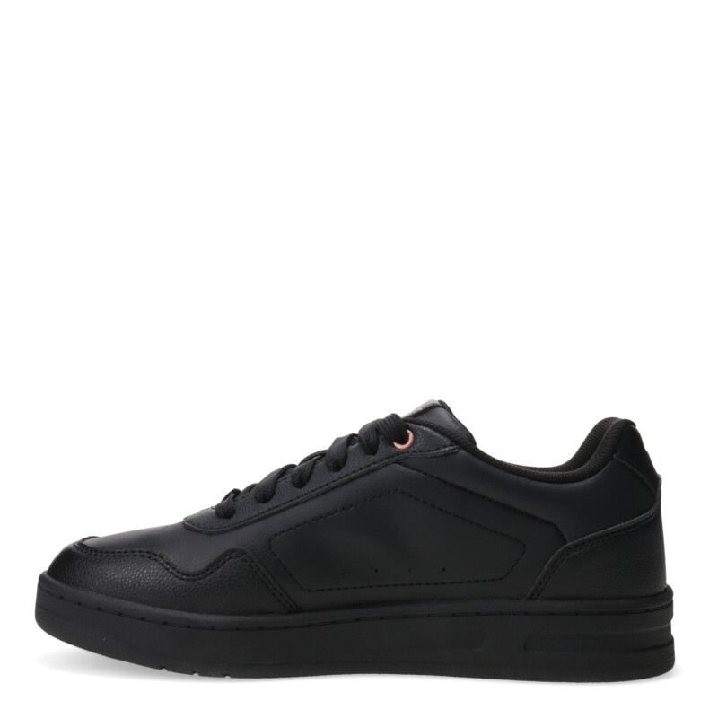 Championes de Mujer Puma Court Classic Negro - Rosa