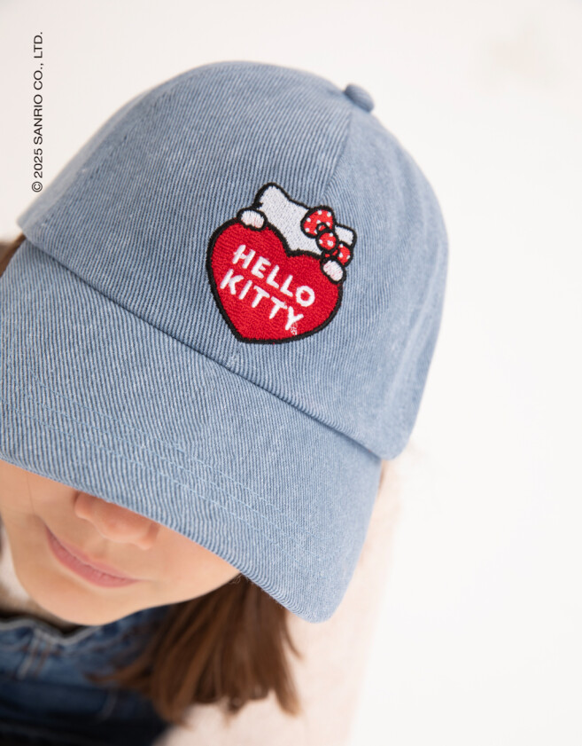 Caps y sombreros infantiles Licencias Gorra Denim "hello Kitty" - Azul Gastado