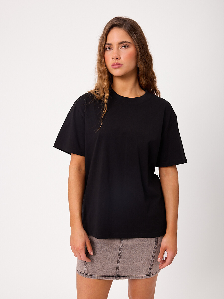 T-SHIRT LIORA S27 RUSTY - Negro 