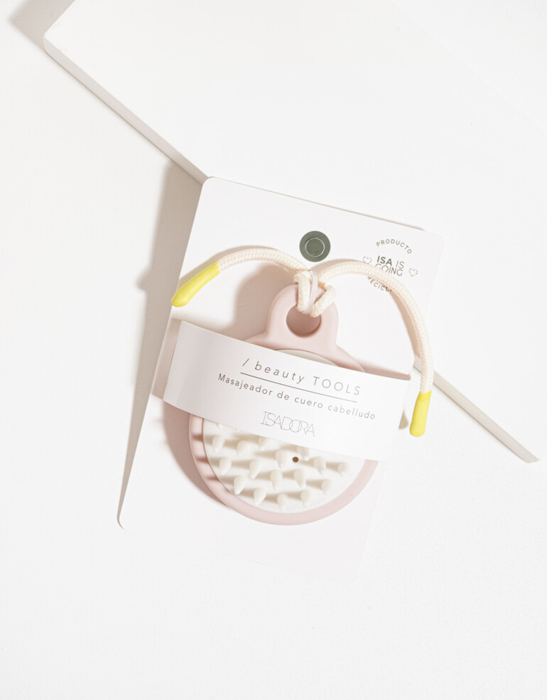 Complementos de Cosmética Herramientas capilares Masajeador Capilar Para La Ducha - Combinacion Tricolor