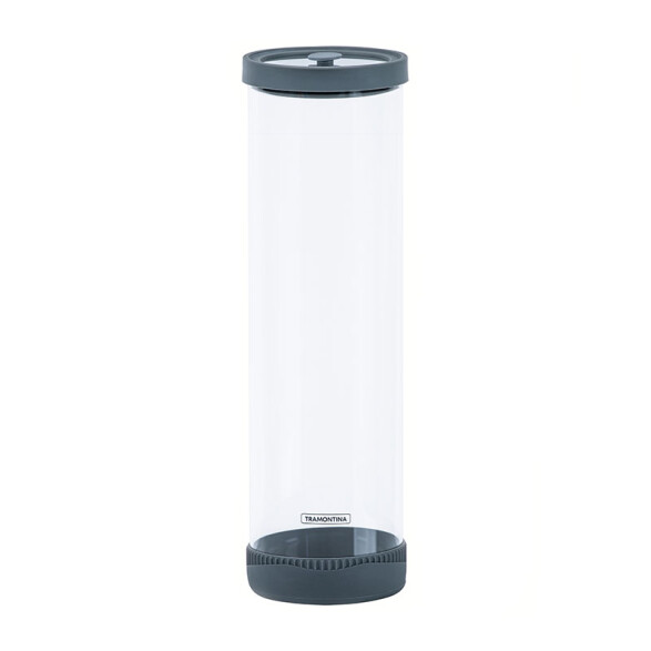 Recipiente vidrio hermético 2,0lt base y tapa silicona -TRAMONTINA TF0356