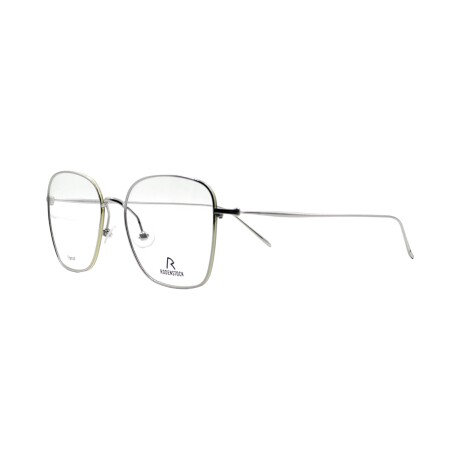 Rodenstock Cuadrado Metal Gris detalle amarillo Rodenstock Cuadrado Metal Gris detalle amarillo