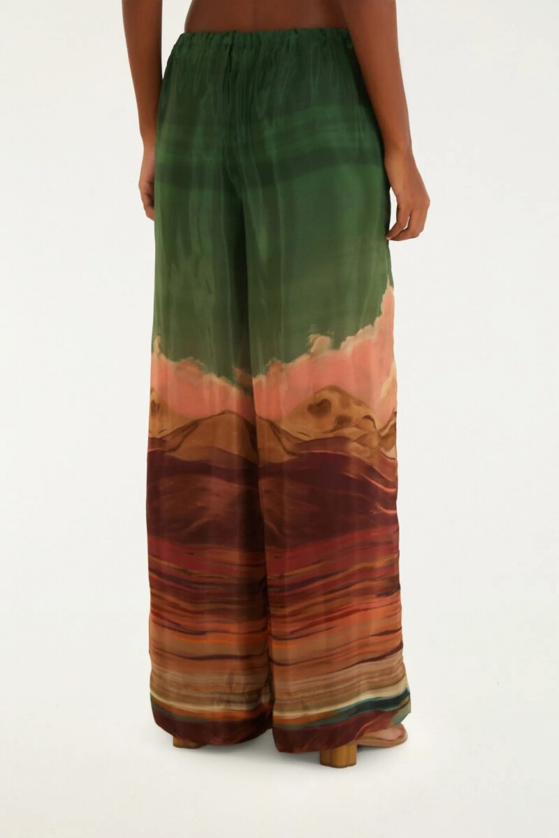 PANTALÓN ANCHO DUNAS Verde