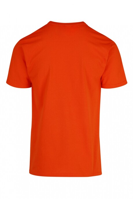 Camiseta a la base peso completo Naranja