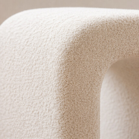 Banco arco de tela - 38x42cm Blanco