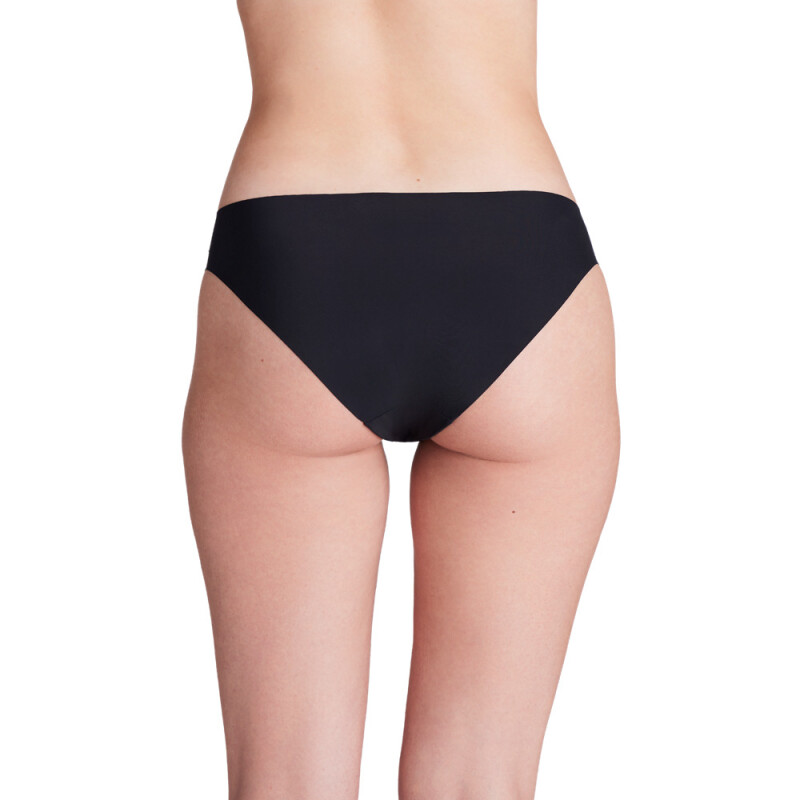 UA PURE STRETCH NO SHOW BIKINI - SOLID (3 PACK) BLACK