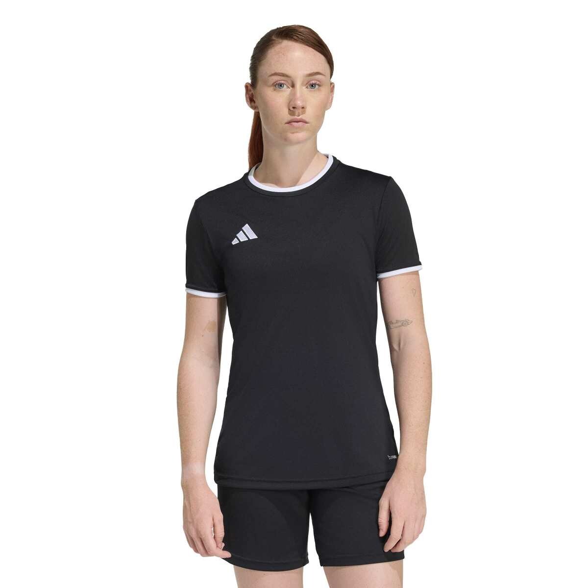 REMERA ADIDAS ENT26 JSY W MUJER JZ2492 - Negro-blanco 