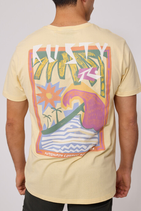 T-SHIRT RINZA RUSTY Amarillo