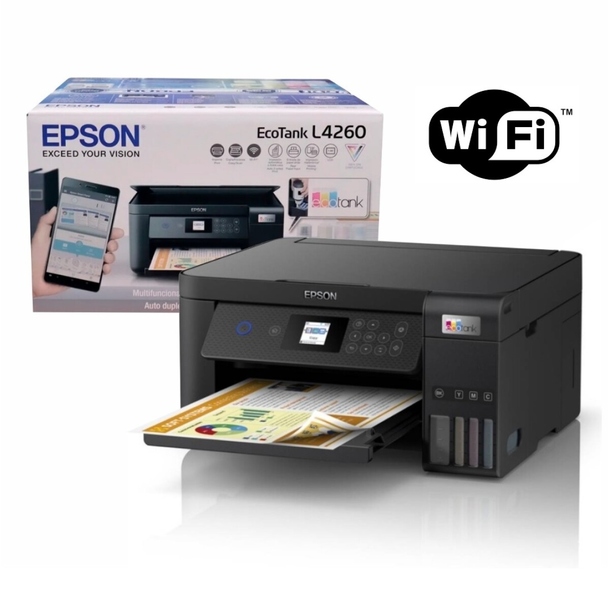 Impresora Epson Multifuncion L4260 Ecotank Wifi 