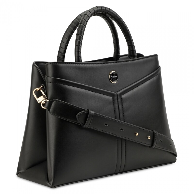 Satchel HB Erina 2 Comp Satchel Black
