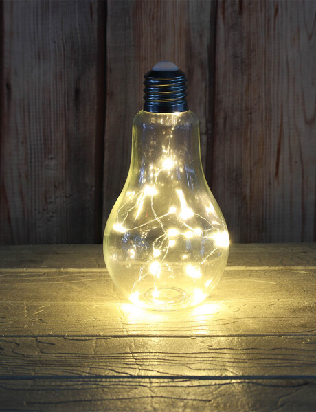 Lámpara luz decorativa tipo foco con guirnalda Lámpara luz decorativa tipo foco con guirnalda