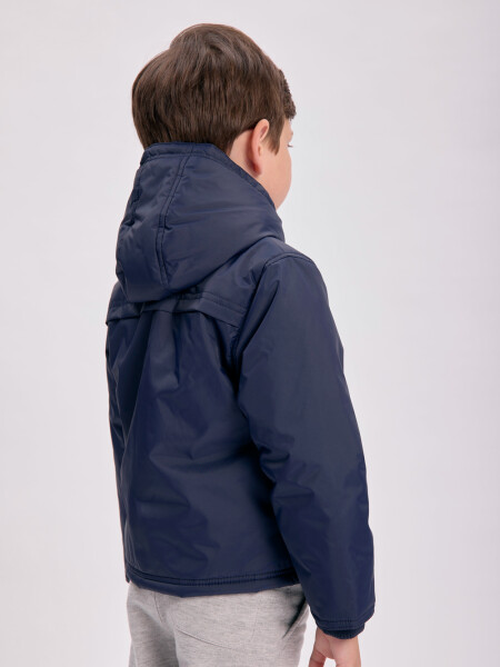 Campera nylon Azul Marino