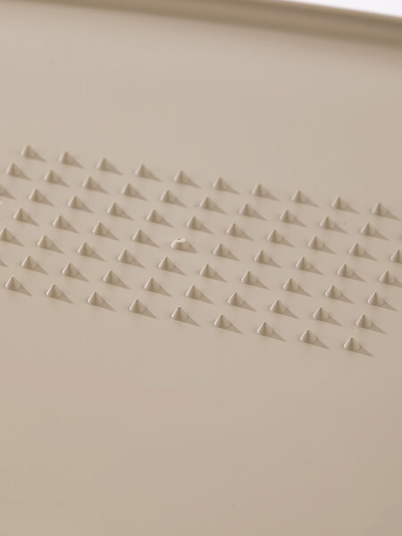 TABLA PICAR CON RALLADOR TAUPE