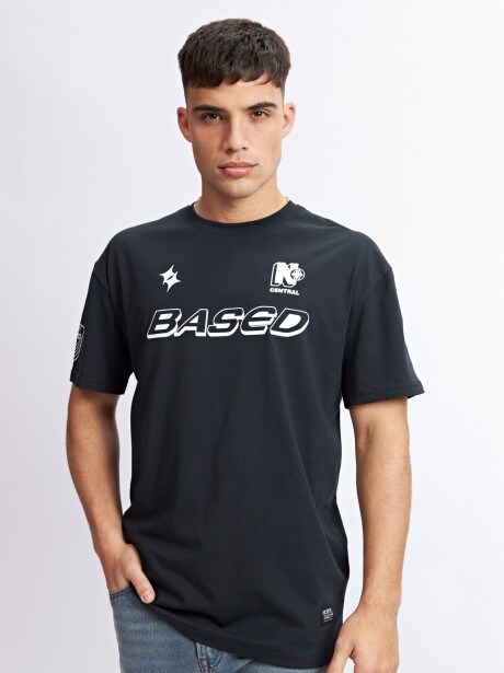 REMERA BASED NEGRO