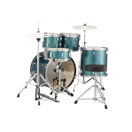 Batería Pearl Roadshow Fusion Spa Aqua Blue Glitter 5 Cuerpos Con Hardware Batería Pearl Roadshow Fusion Spa Aqua Blue Glitter 5 Cuerpos Con Hardware