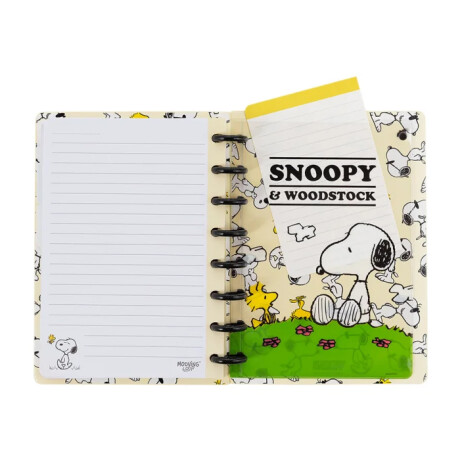 Cuaderno Mooving A5 c/ Discos Snoopy