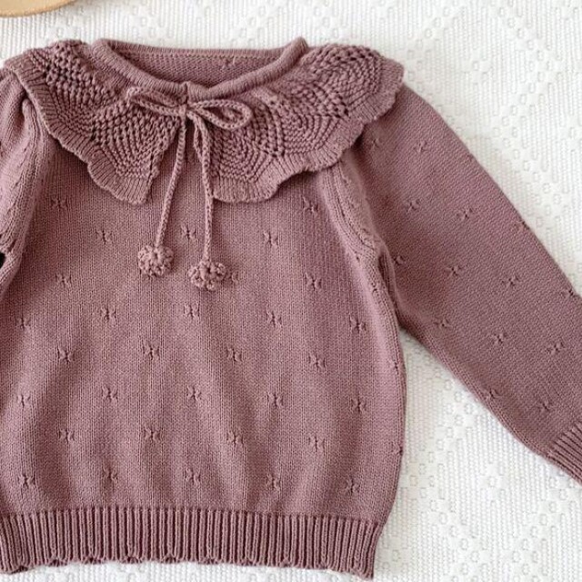 Sweater punto morado Sweater punto morado