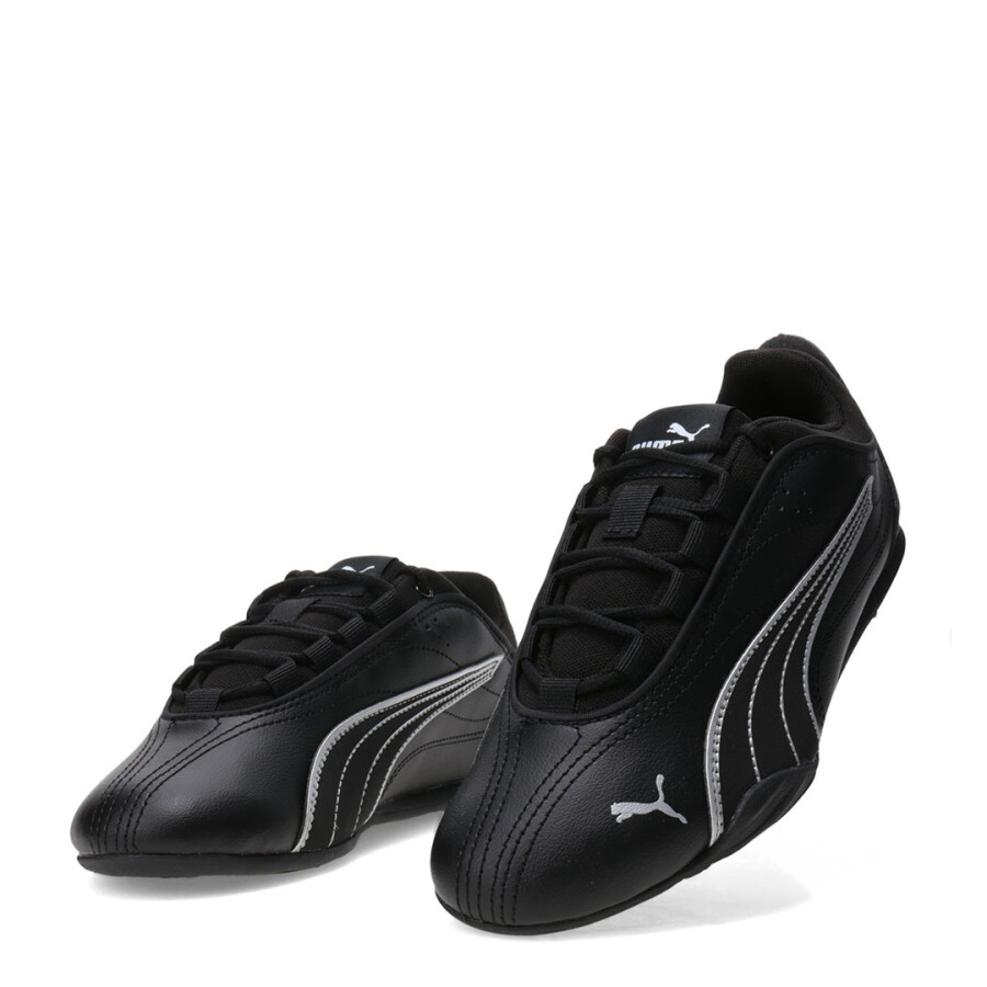 Championes de Mujer Puma Catch Soleil Negro - Plata