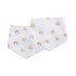 Set x2 babero bandana Rainbow & Suns